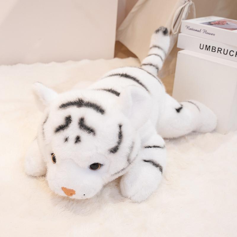 Tiger Adorable Plush Toys Cute Cartoon Boys Companion Bedtime Doll Soothing