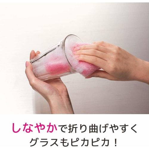 3M Scotch-Brite Kitchen Sponge, Foaming Net, Pink, WNT-77KP