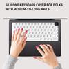 Long Nail Keyboard Cover Raised Keyboard Protector Compatible with MacBook Pro/Air Nail Art