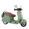 Scooter for Dolls Desktop Decoration Cute Mini Doll Scooter Vehicles Toy Battery Powered Green