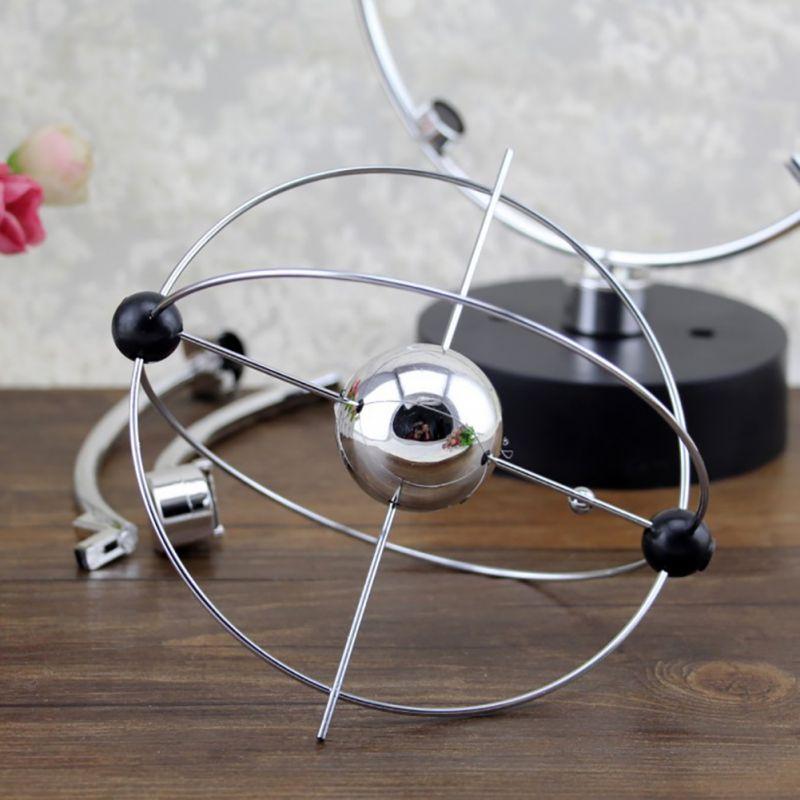 Rotation Perpetual Motion Newton Pendulum Balance Ball Pendulum Ball Physics Tumbler Craft Home Desktop Decorations Gifts