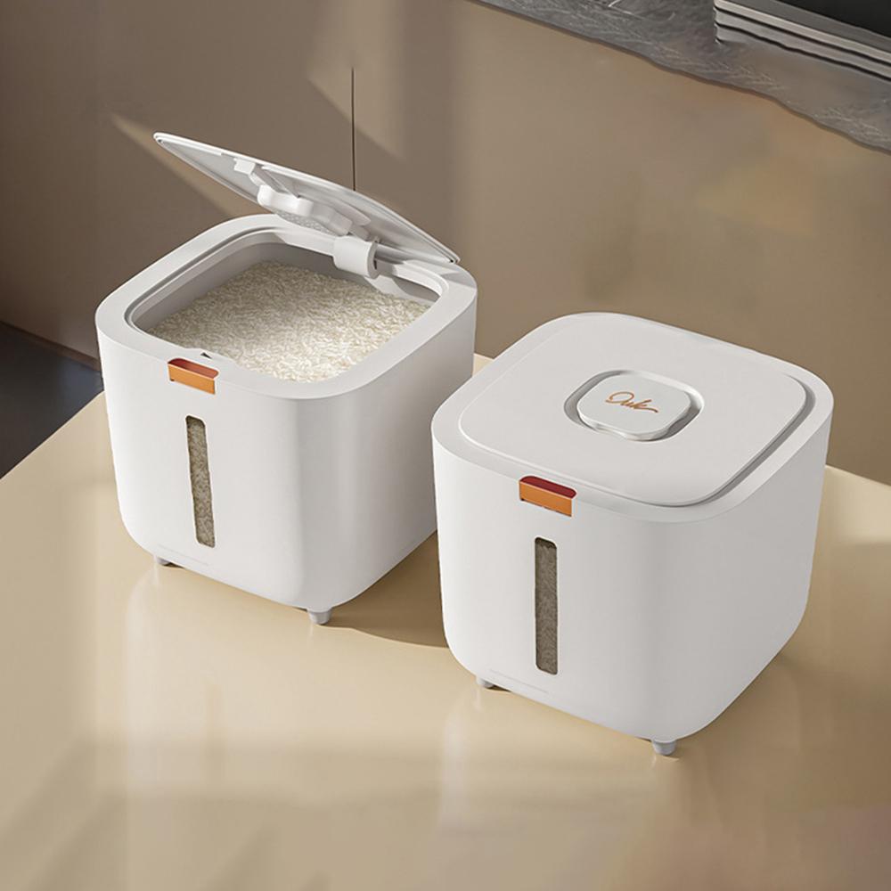 Insect Proof Moisture Proof Rice Box Grain Sealed Jar Kitchen Container  Storage Kitchen Container Storage Box with Lid