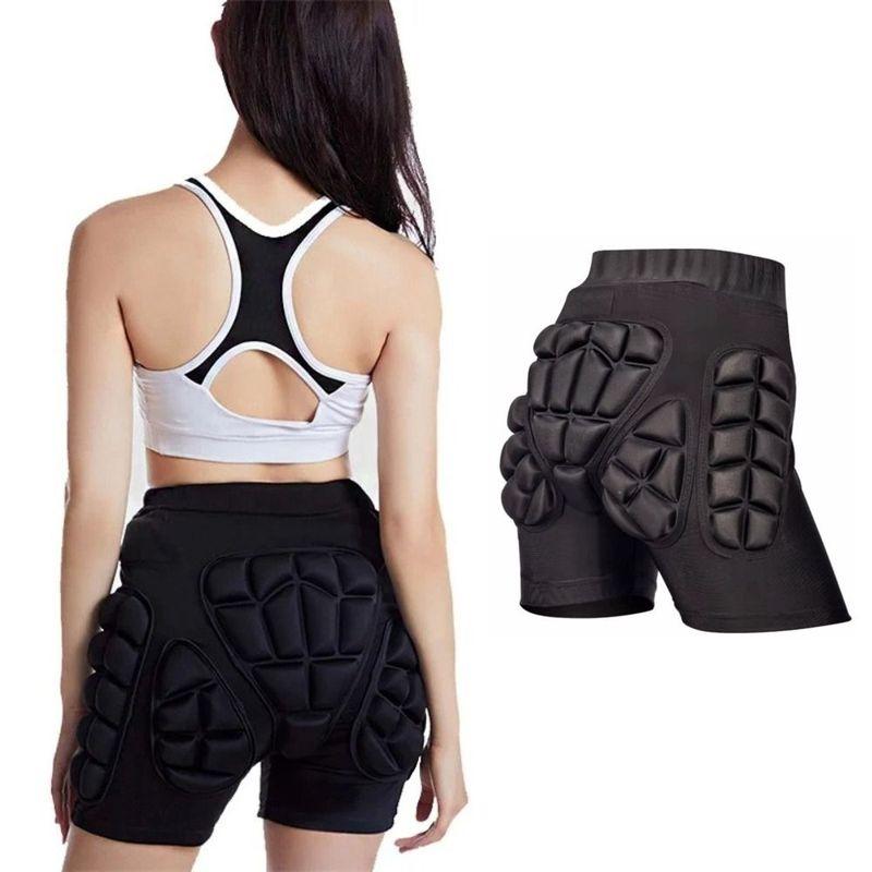 EVA Hip Protection Pants Shock Absorption Breathable Hip Protector Butt Protection Fall Prevention Hip Paddeds