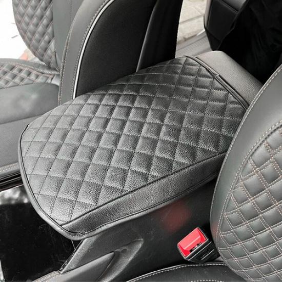 1pcs Console Armrest Box Lid Cover Mat Cushion Pad for Jeep Grand Cherokee +
