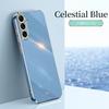 Custodie per Telefono Colorfast alla Moda Placcate per Samsung Galaxy A57 A37 A17 5G Morbida Lusso Protezione Lente Originale Cover Posteriore in Silicone
