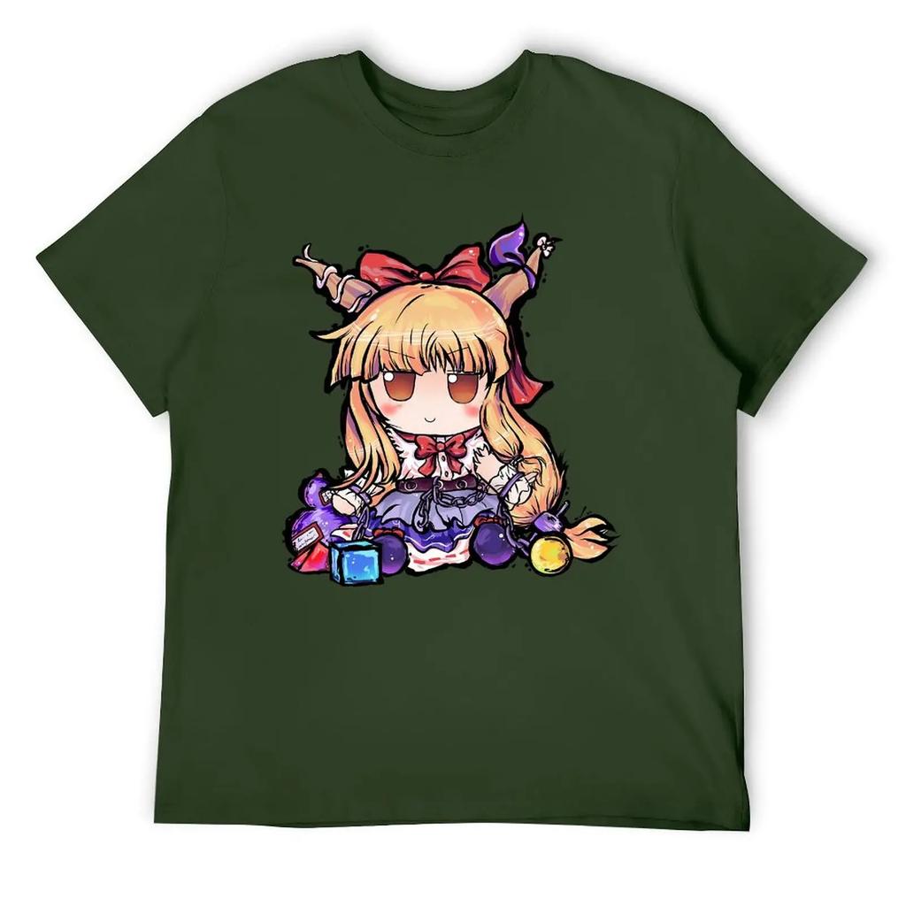 Suika Ibuki Fumo Touhou For Sale T-shirts Creative T-shirt Fresh Campaign  Funny Home USA Size