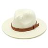 Panama Straw Hat Summer Men Women Wide Brim Beach UV Protection Fedora Hats