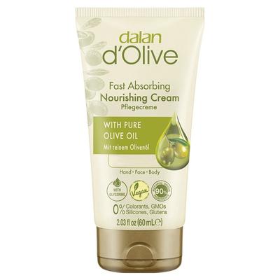D'Olive Veido & Rankų & Kūno Kremas Maitinamasis 60ml