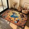 Classic Anime-A-alice In-W-wonderlandS Cute Carpet Bathroom Anti-slip Mat Door Mat Home Decoration Mat Entrance Door Mat