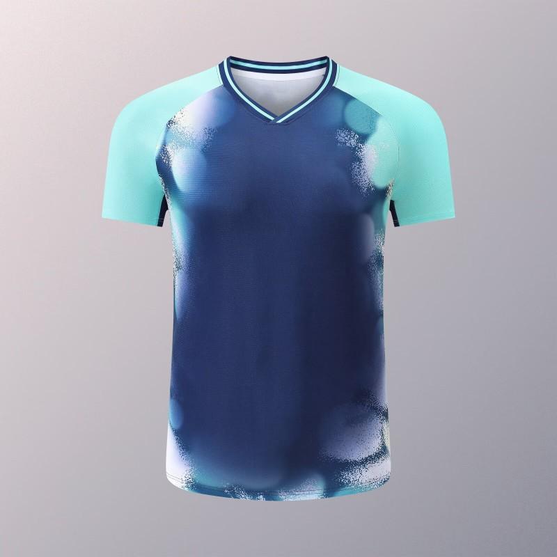Quick-Dry Badminton Shirt Men Women Kids Sport T-Shirt Breathable Athletic Top Training Competition