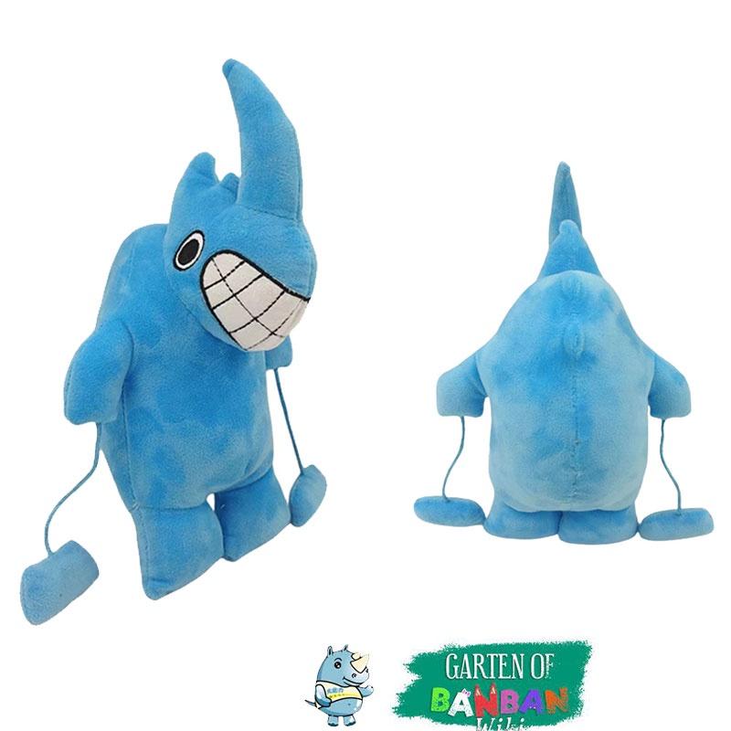 Blue Rhinoceros Banban Garden Plush Toy Soft And Cuddly Perfect For Kids Of All Ages!
