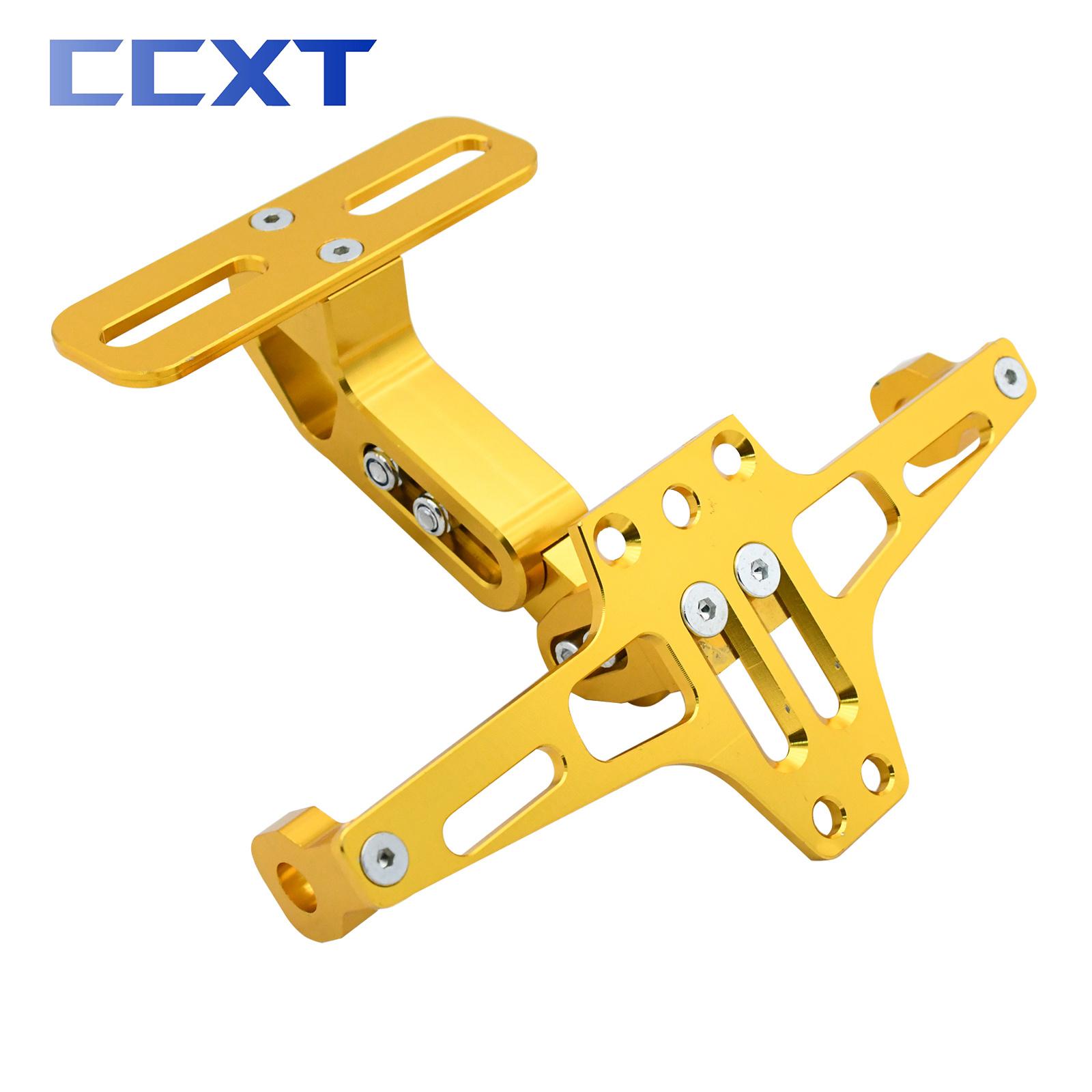 

Для KTM Duke 125 200 390 690 790 990 1090 1190 1290 мотоцикл регулируемый задний хвостовой упор держатель номерного знака универсальный золотой