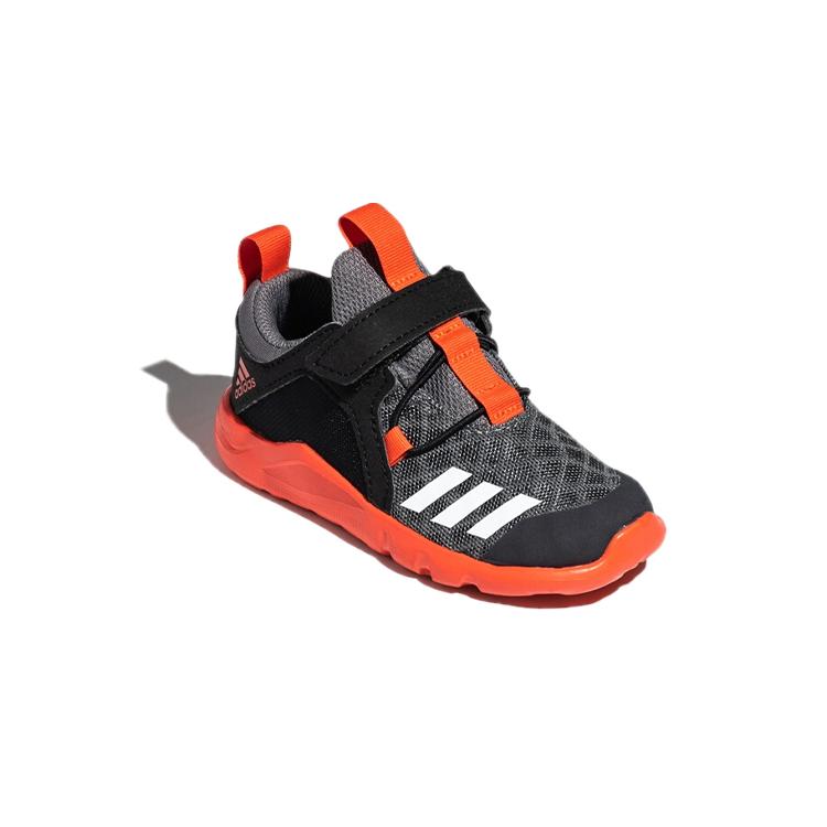 Adidas Rapidaflex 2 El I Breathable Low top Toddler Shoes Gray Infant And Toddler CQ0097