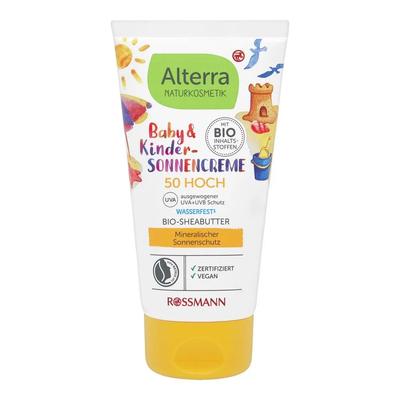 Alterra Baby & Kids Sun Cream LSF50 75ml