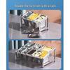 1/2 Size Rectangular Stainless Steel Food Pan Lid