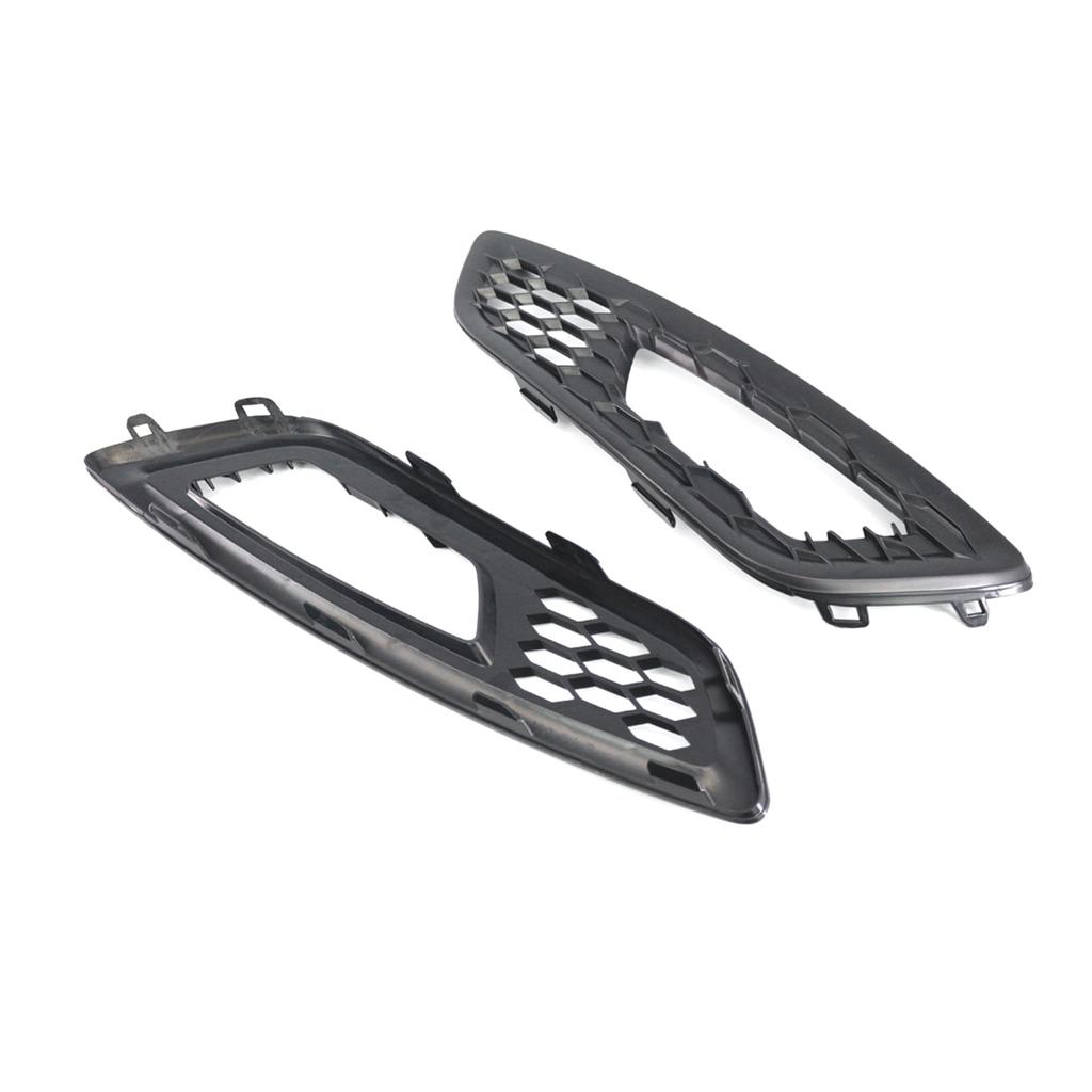 High-performance Pair Front Bumper Fog Light Lamp Cover Bezel Easy Installation Compatible- for Focus 2015-2018 Durable