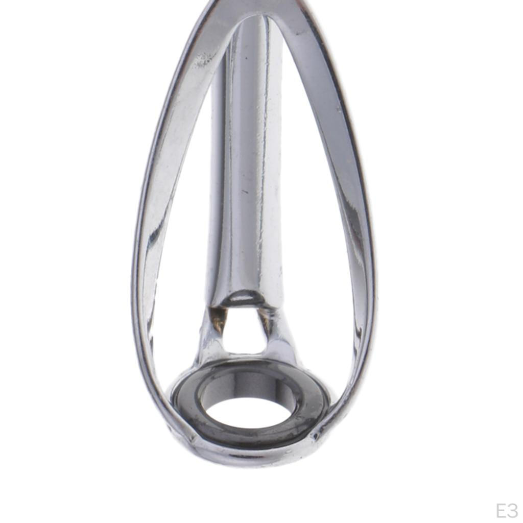 5 Pcs Fly Rod Guide Set Fishing Rings Tip Repair