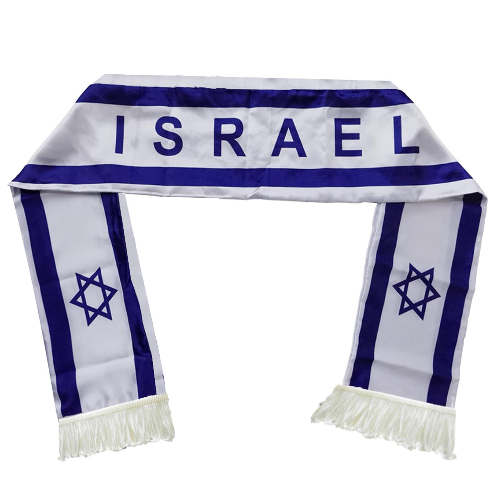 

Vibrant Color Trendy Israeli Scarf Perfect Winter Adult Unisex Windproof Scarf Enhance Look Suitable for Any Occasion A