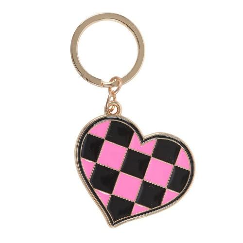 Something Different Checkerboard Keyring