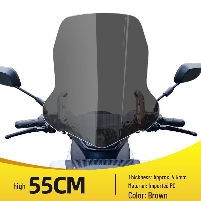 Compatible Front Windshield for Chitu, Cangqiong, and Leibao Electric Scooters