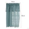 1 Panel Embroidered Lace Kitchen Bedroom Tier