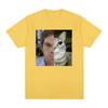 Dexter Morgan Funny Cat Meme T-shirts Cotton Short Sleeve O Neck T-shirt Unisex Streetwear Mens Clothes Harajuku Tee Shirt Tops