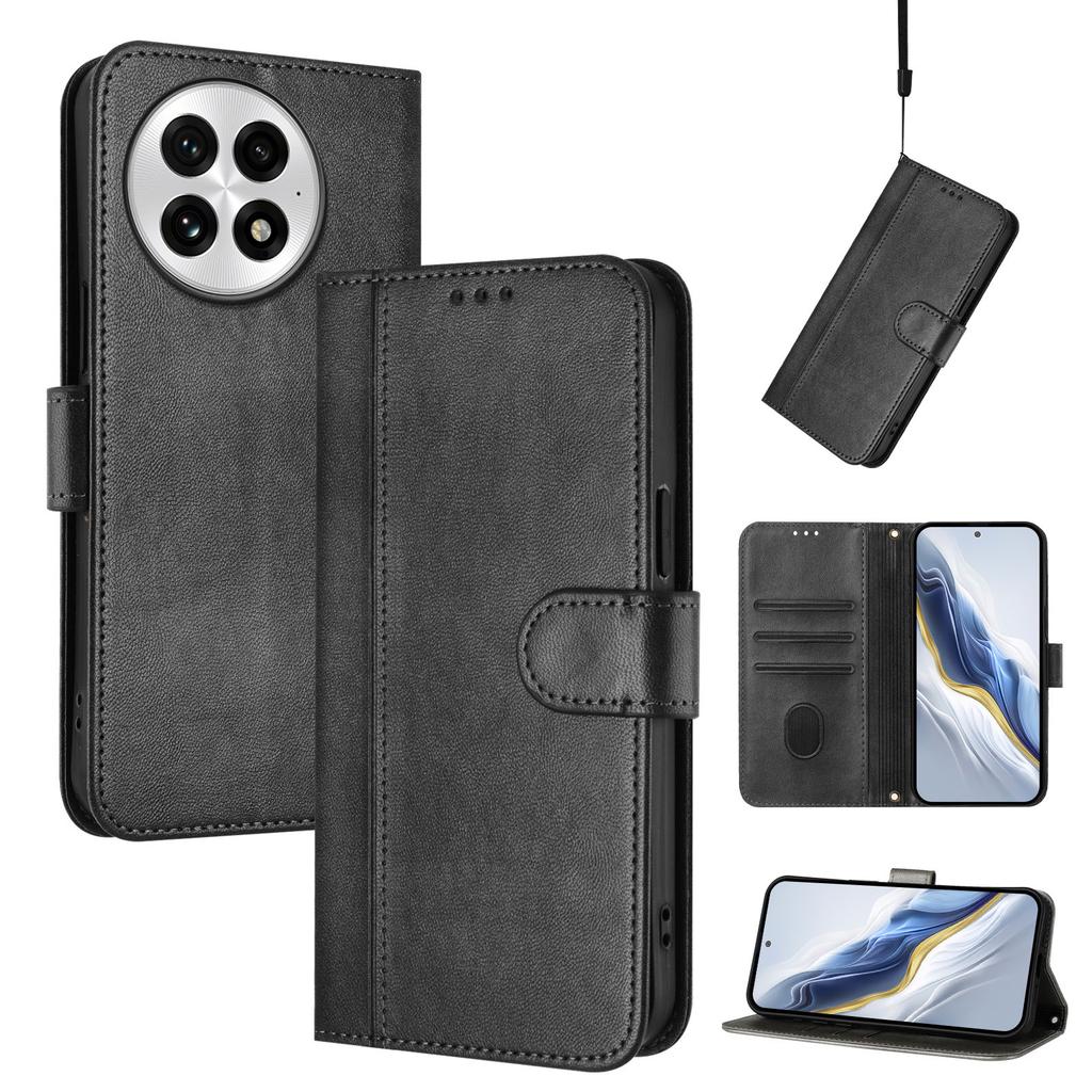 Leather Case For OnePlus One Plus 9 10 11 12 13R 9 10 Pro 8 10 11 12 13 T Wallet Card Slot Flip Book Case Back Cover Shell Funda