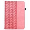 For iPad (2025)/10.9 (2022) Case Rotating Stand Building Block Imprinted Leather Tablet Cover