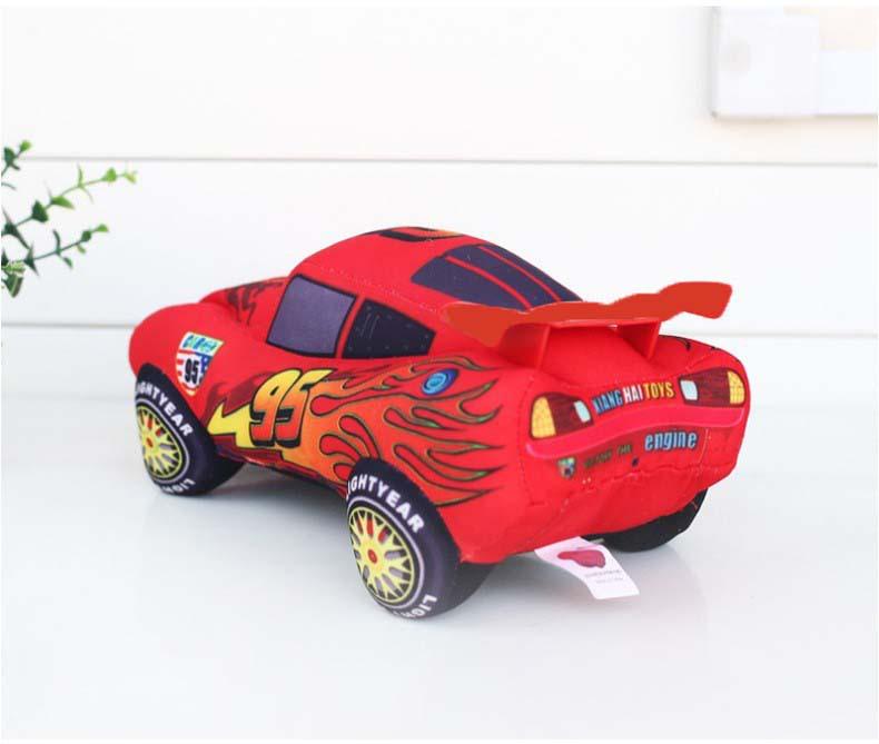 Çocuklar İçin Şimşek McQueen Peluş Yarış Arabası Oyuncak