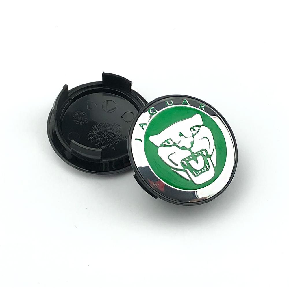 4Pcs 58mm Car Wheel Center Caps blue Modified hub cover for Jaguar XF XJ-S XJ-6 X-Type XE S-Type F-Type XK8 XK XFR Accessories