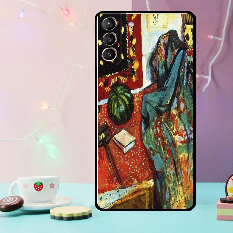 Henri Matisse Art Painting Case For Samsung Galaxy S24 S21 S22 S23 Ultra Plus S20 FE S8 S9 S10 Note 10 20 Ultra Cover