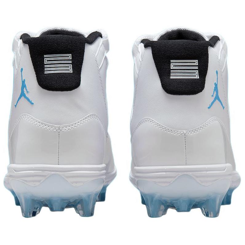 Air Jordan 11 Retro TD Cleat Legend Blue / Columbia Men Sneakers White Black HM7324-104