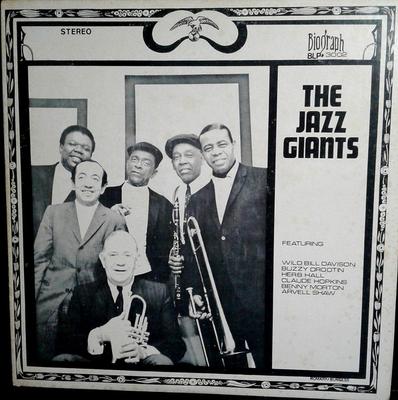 LP Record WILD BILL DAVISON, BUZZY DROOTIN, H - The Jazz Giants BLP3002 Biograph 1970 US Jazz Used