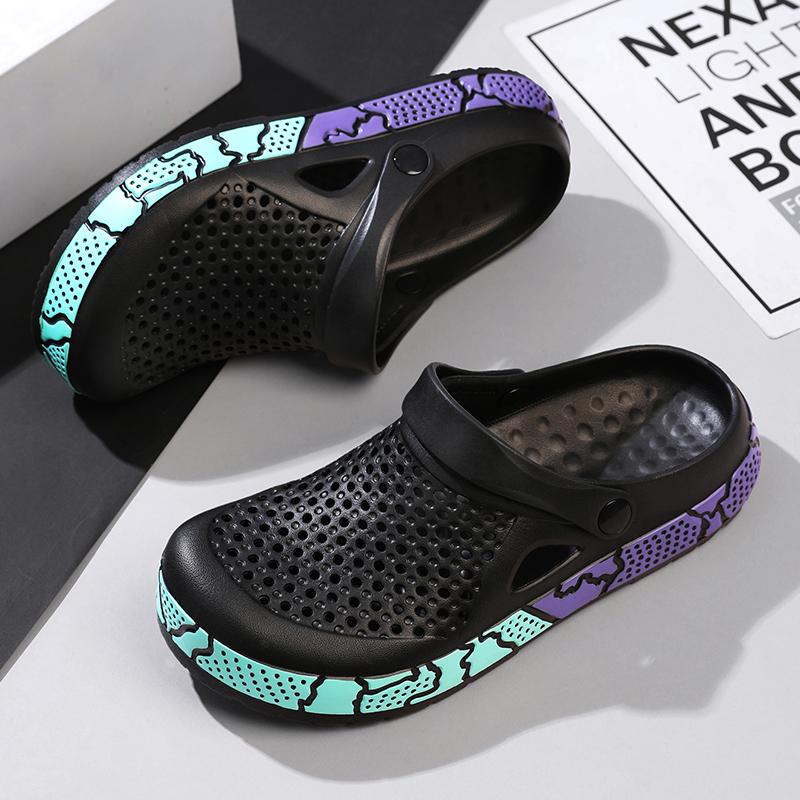 Fashion 2025 Men Fashion Beach Sandals Thick Sole Slipper All-match Outdoor Waterproof Anti-Slip Sandals Casual Walking Shoes for Men