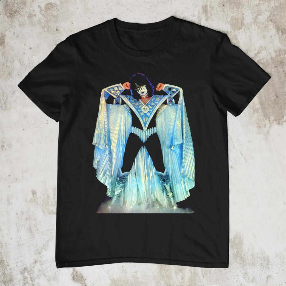 VTG ACE FREHLEY  Short Sleeve Cotton Black All Size Shirt AG837 Unisex T-Shirt XXXXL