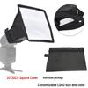 Portable Photography Fill Light: 20cm Octagonal, 20x30cm Square, 40cm Round Softbox Reflector.