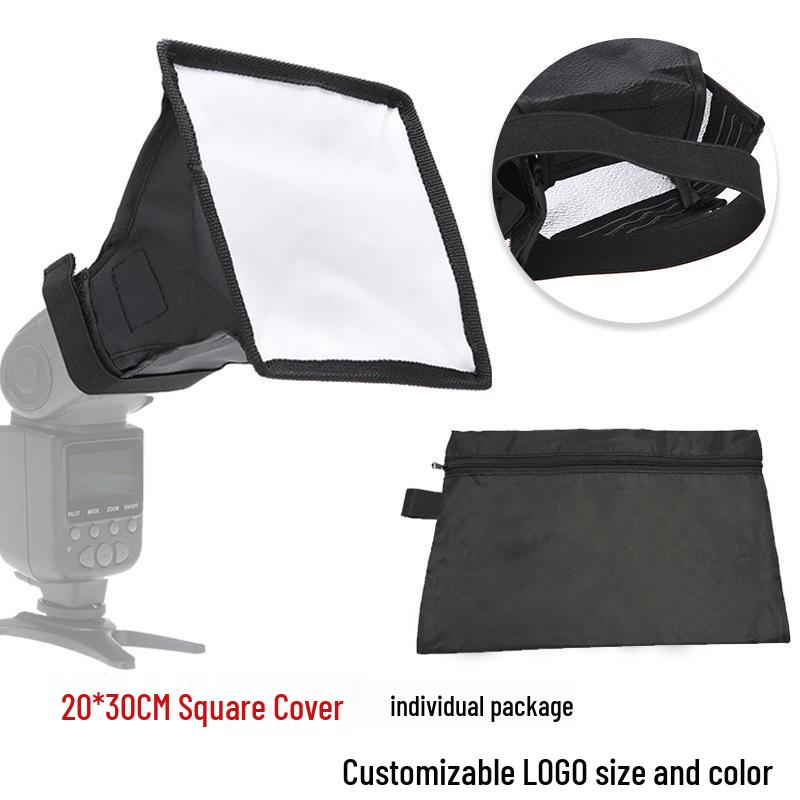 Portable Photography Fill Light: 20cm Octagonal, 20x30cm Square, 40cm Round Softbox Reflector.