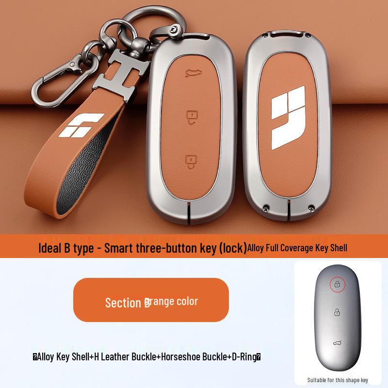 Ideal L9 Key Case: Premium Metal Protective Shell for L8/L7MAX Cars