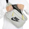 Nike Polyester Shoulder Bag, Crossbody Bag, Fanny Pack Men's White Gray Green Casual BA5751-334
