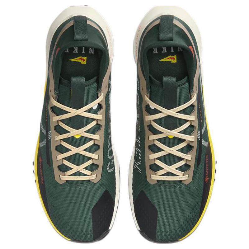 Nike React Pegasus Trail 4 Gore Tex Noble Green Picante Red Sneaker FD0317-333