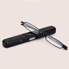 Portable Metal Reading Glasses Womern Men Eyeglasses with Box Metal Frame +125 To +375 Blue Light Reading Glasses Women