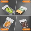 Mini Sigillatrice per Sacchetti di Plastica a Calore Macchina Sigillatrice per Sacchetti Imballaggio Alimenti Sigillatrice a Clip per Sacchetti Portatile Ricaricabile a Caldo