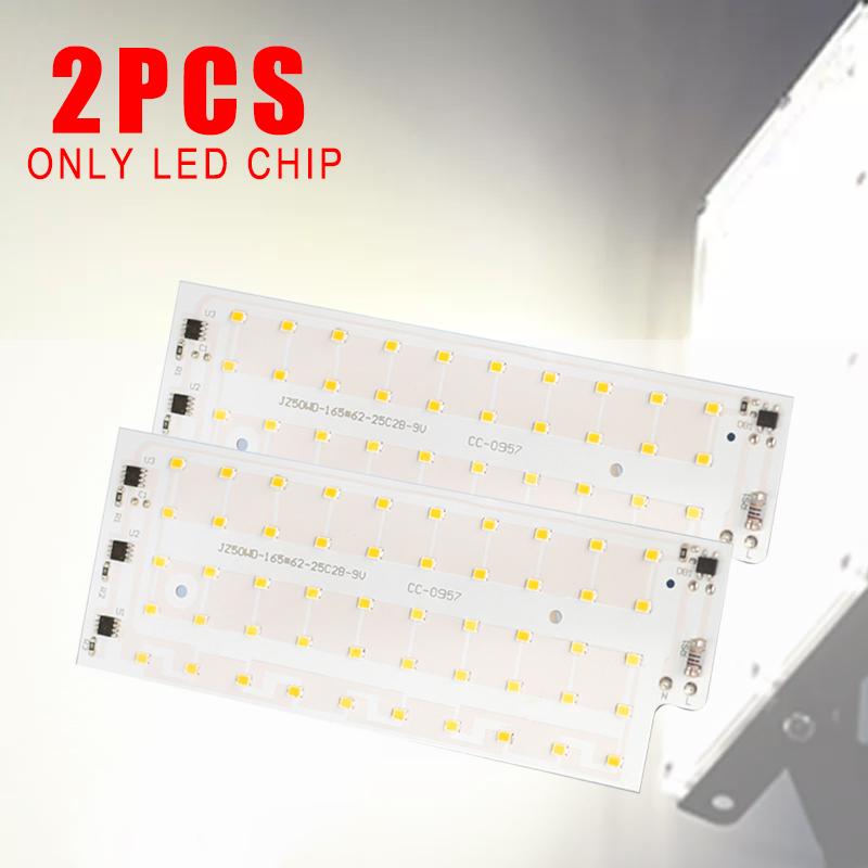 2PCS LED Chip AC 220 50W Floodlight SMD2835 LED Lamp Bead Smart IC No Need Driver For Spotlight DIY Outdoor Flood Light Chip