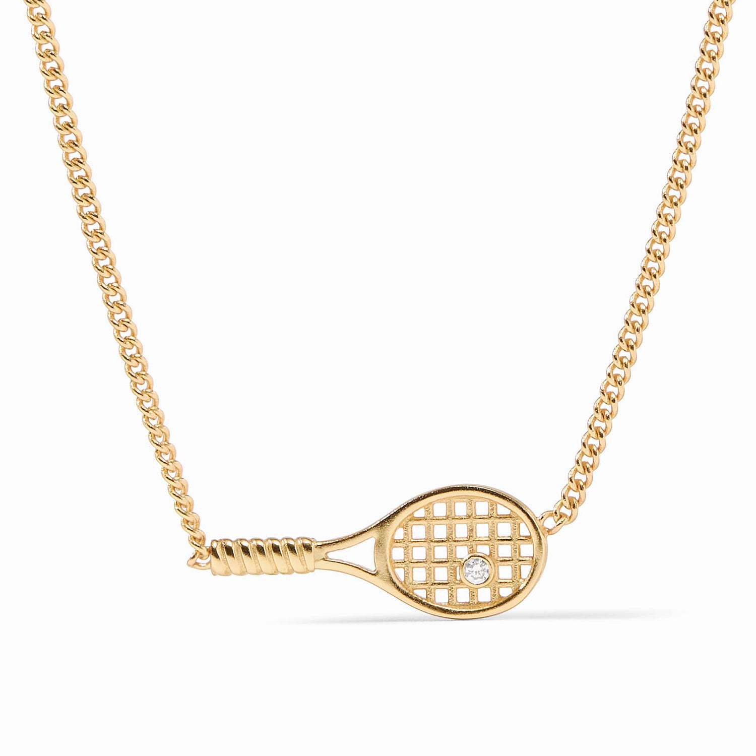 

Tennis Racket Necklace Women S Niche Design Pendant Personalized Clavicle Chain Sports Series Necklace