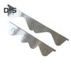 2Pcs Stainless Steel Stove Gap Cover Adjustable Length Stove Gap Filler Heat Resistant Kitchen Oven Counter Side Gap Filler Kit Range Trim Guard