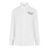 Off White Unisex Adult Embroidered Regular Long-Sleeved Shirt