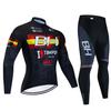2026 Herbst Radtrikot Set Fahrrad Sportbekleidung MTB Trikot Radbekleidung Langarm Fahrrad Kleidung