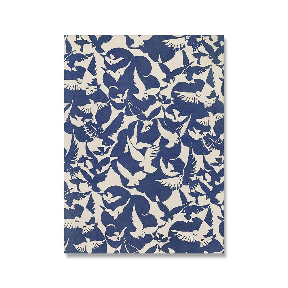 

Скандинавські плакати та принти Абстрактні лінії Крива Ле Лаланн Птах Настінне мистецтво Живопис на полотні Галерейний декор Картини для вітальні 60x90cm No Framed