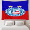 1PC Bahia Fc Crest Emblem Printed Tapestry Room Decoration Wall Hanging for Living Room Bedroom, Dormitory, Birthday and Christmas Gifts