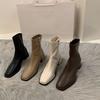 High-end Shoes, High Heels, Ankle Boots, Fleece New Boots, Women's Boots